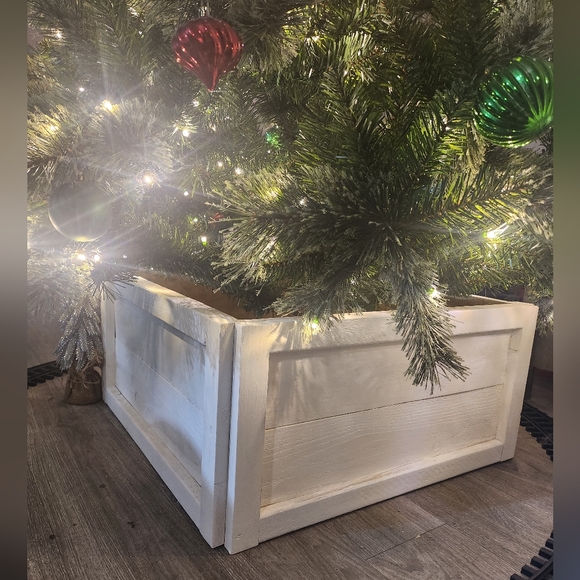 Christmas tree collar  wood - Picture 2 of 2